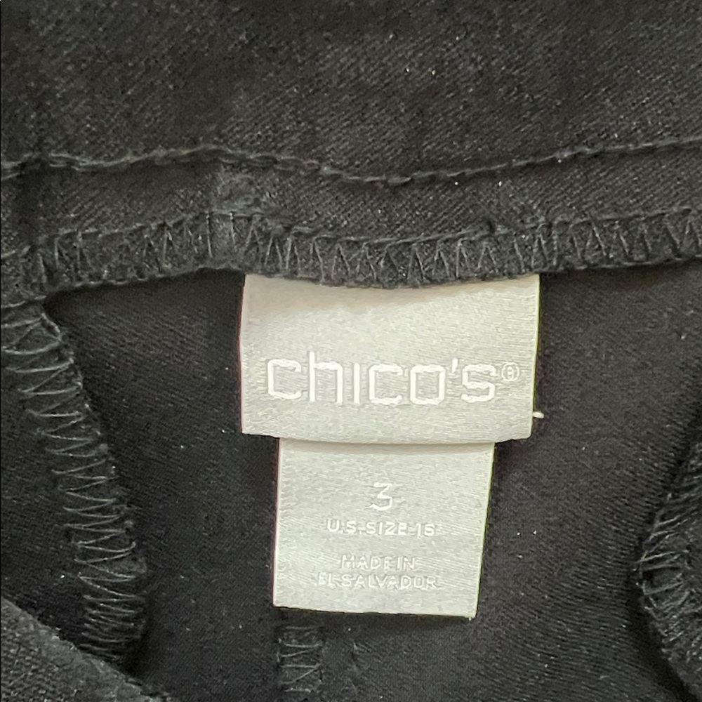 Chico’s Black Women's Shorts - Picture 2 of 6